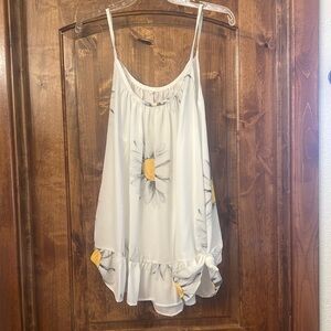 Sunflower Flowy Tank size XL